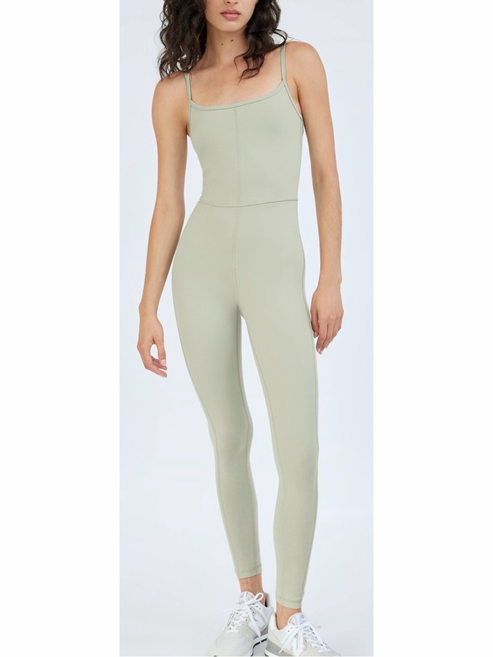 Aritzia Wilfred Free Divinity Jumpsuit Green